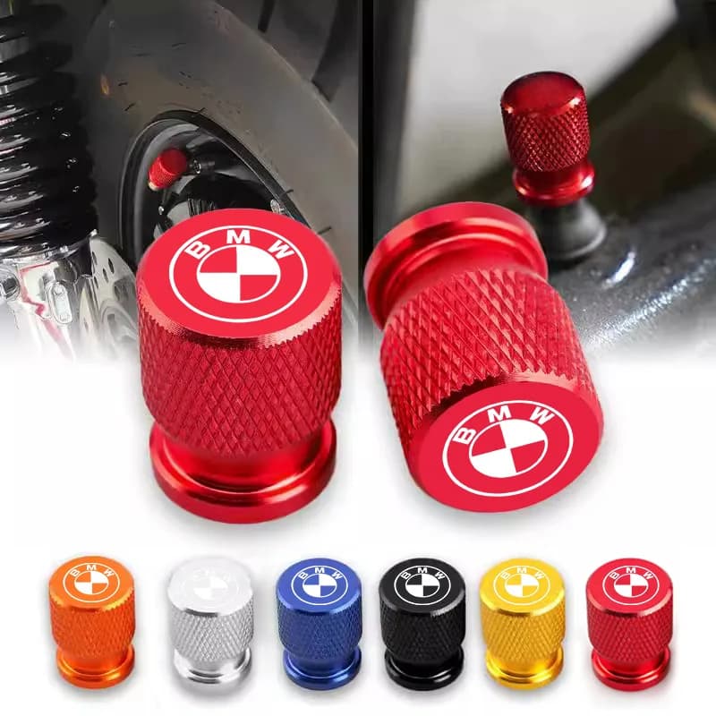 4Pcs Aluminum Car Wheel Valve Caps Tire Stem Dustproof Cover for BMW M Sports E36 E39 E46 E60 E90 E90 F10 F30 G20 G21 G30 F15 X5