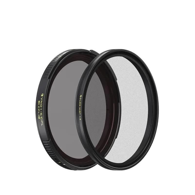 Kit di filtri ibridi a scorrimento VND/CPL e Glow Mist 1/4 per obiettivo Freewell Sherpa 3.0, accessori per fotografia con smartphone