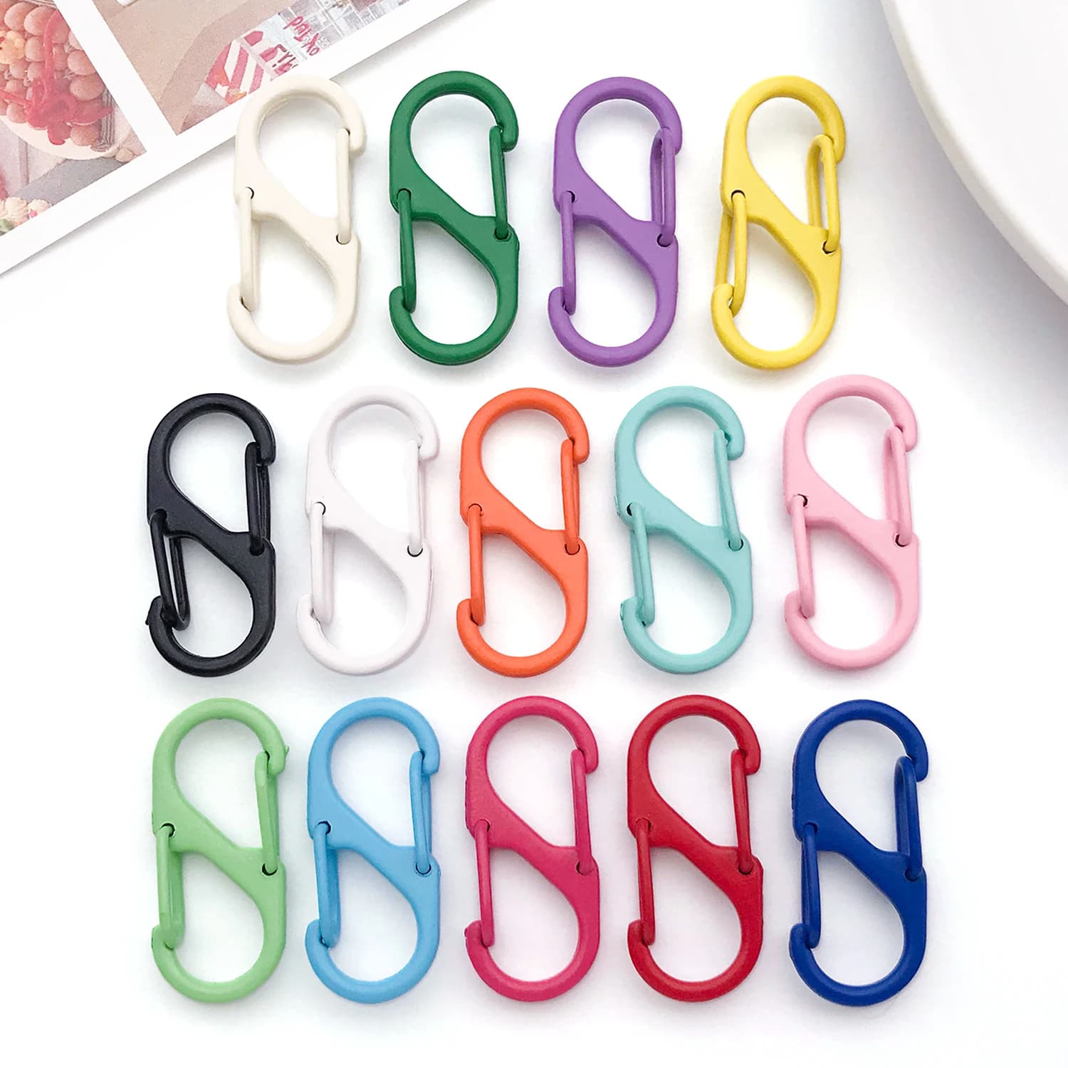 10 pz Multifunzionale S Fibbia Doppio Chiusura Aragosta Gancio Connettori per Bracciale FAI DA TE Collana Creazione di Gioielli Accessori