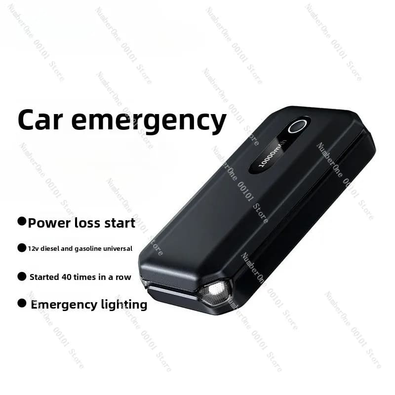 Avviatore di emergenza per auto 10000mAh, booster batteria multifunzione per l'avvio di emergenza del veicolo