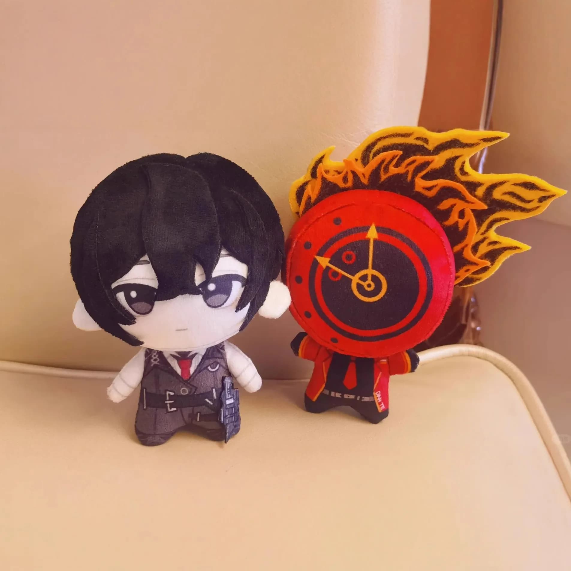 Pendenti di peluche in cotone da 10 cm Anime Limbus Company Dante Don Chisciotte Sancho Fan dei cartoni animati Portachiavi fai da te Figura Regali di Natale di compleanno