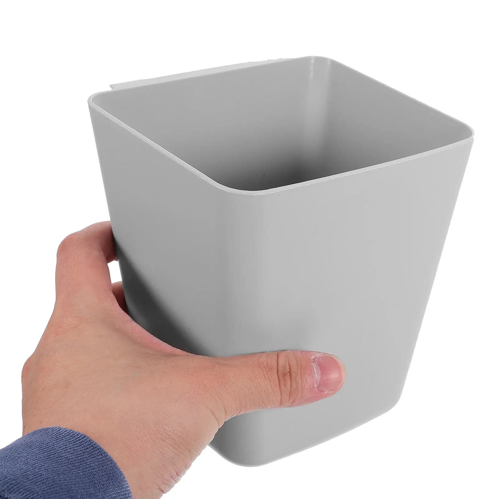 2 Pezzi Cestino Portaoggetti Sospeso, Contenitore Compatto in Plastica per Carrello, Cucina, Bagno