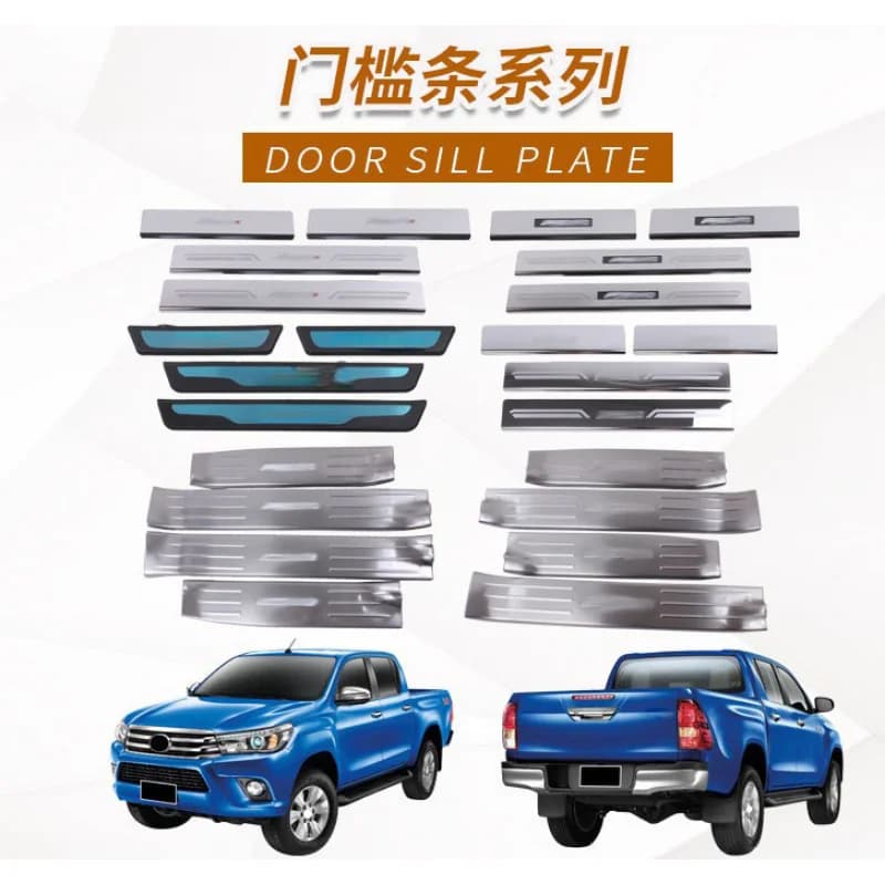Suitable for REVO/HILUX Hilux 2015, Original Decoration with LED Integrated for Battit and Central Mounting