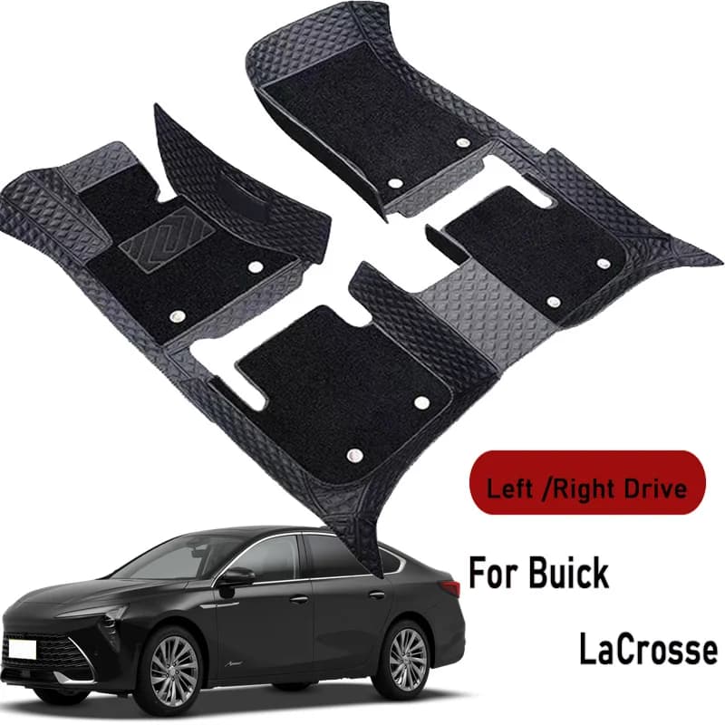 Car Floor Mats for Buick LaCrosse 2009 2010 2011-2025 Customauto Foot Pads Automobile Carpet Cover Interior Accessories