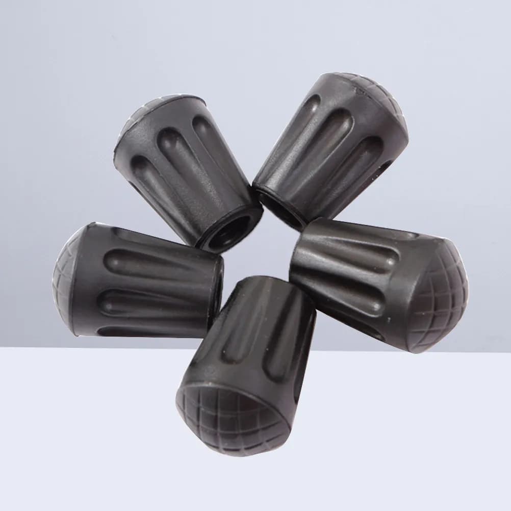 6 Pezzi Copripunta Antiscivolo Premium da 3,3 cm per Bastoni da Trekking, Bastoni da Escursionismo, Accessori per Arrampicata