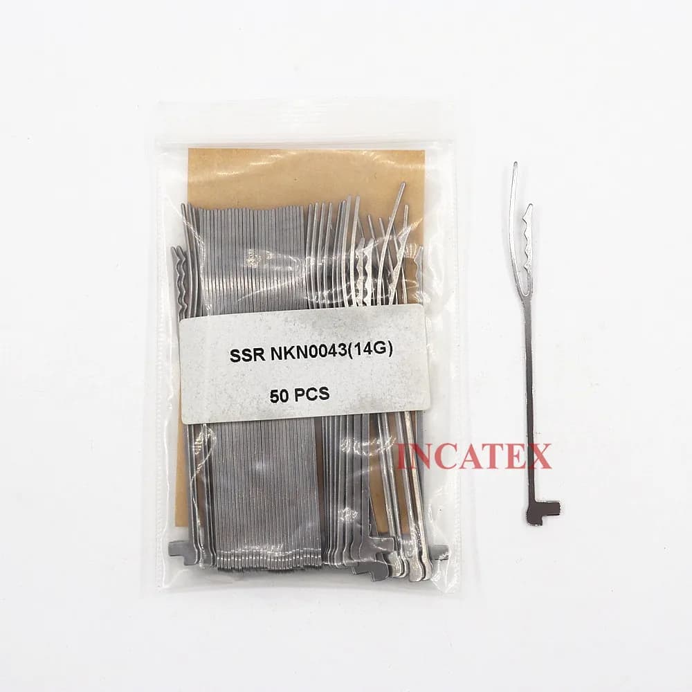 100 Aghi per Macchina da Maglieria NKN0043 per SHIMA SEIKI SSR 14G