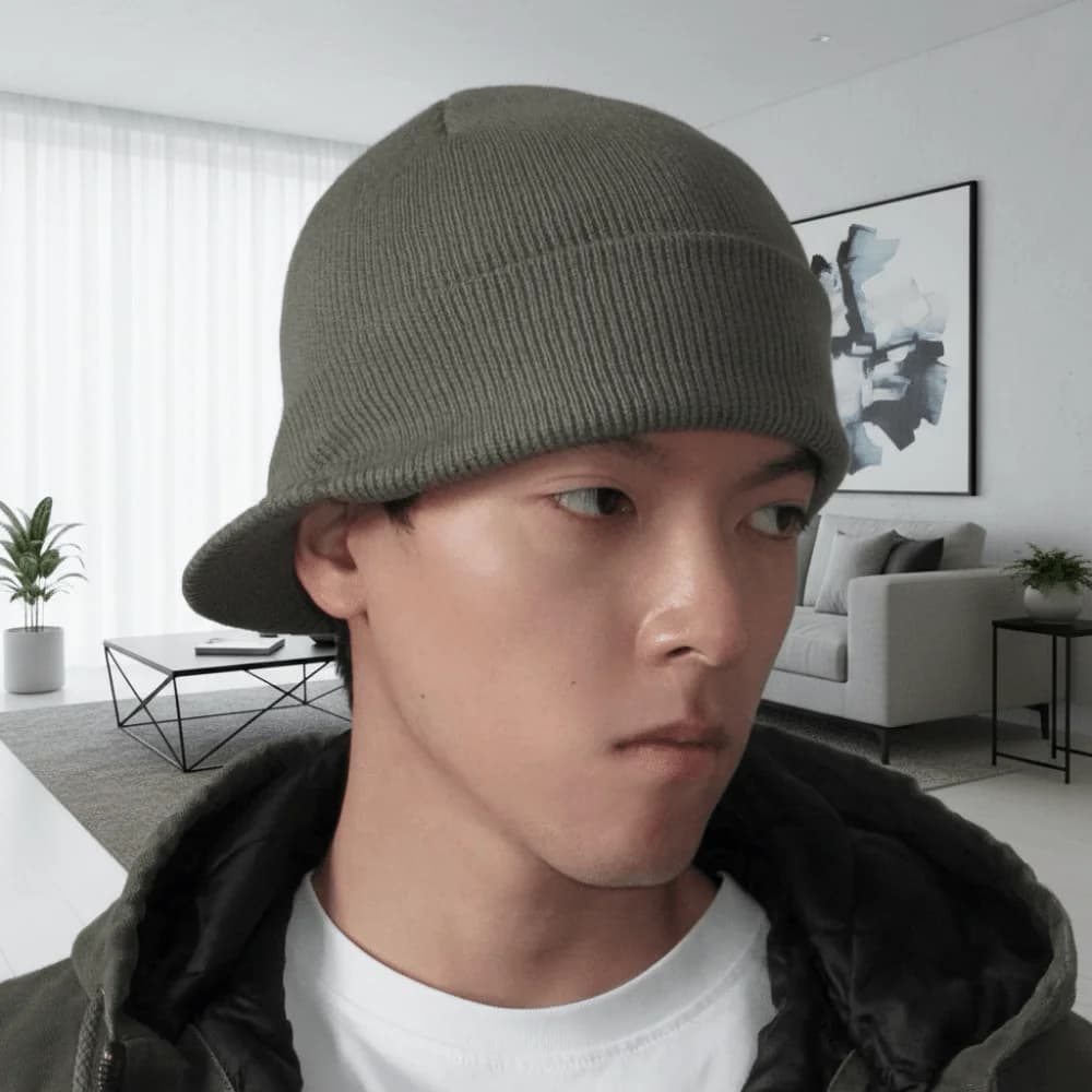 Cap with visiera worked hot mesh thickened unisex 2026 fashion lined with soft fur short tense cap with tense plain color outdoor winter
