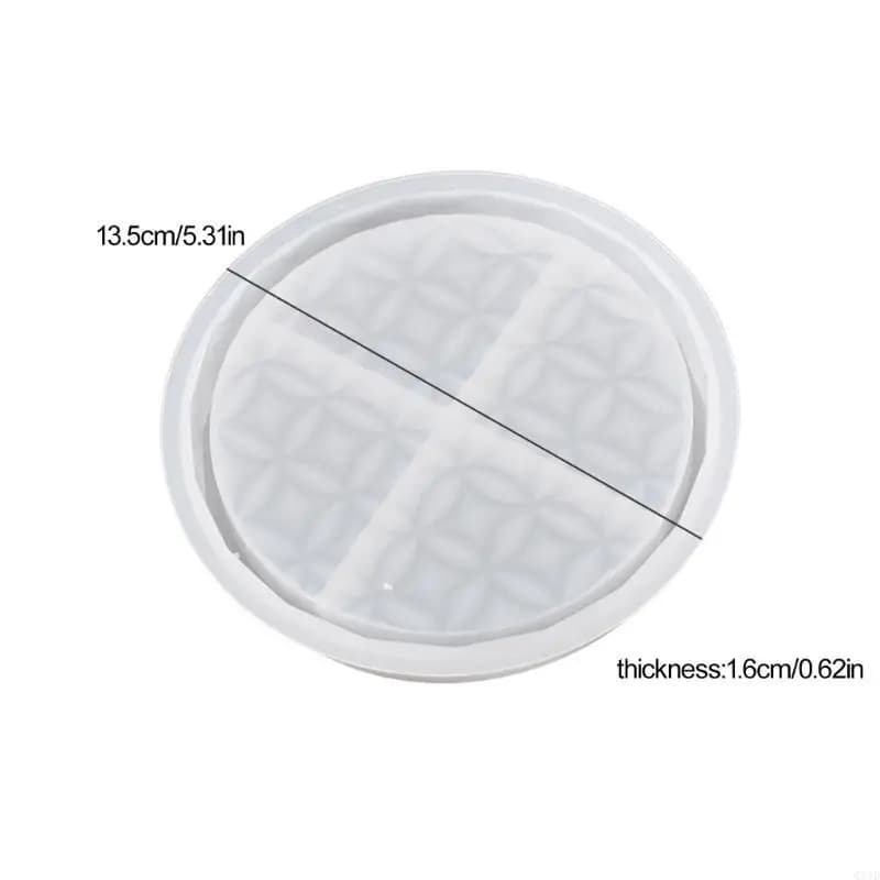 Stampi a vassoio in silicone stampi resina epossidica stampi piatti frutta piccole texture silicone adatto per le opere
