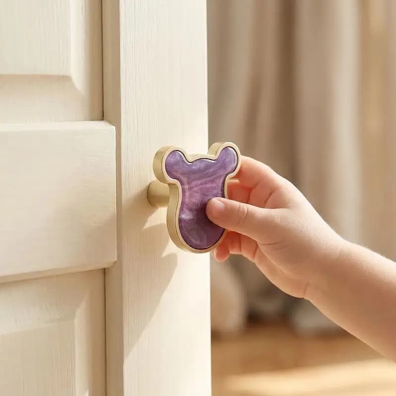 Maniglie Moderne a Foro Singolo per Armadi e Cassetti, Stile Contemporaneo Semplice per Arredamento Casa