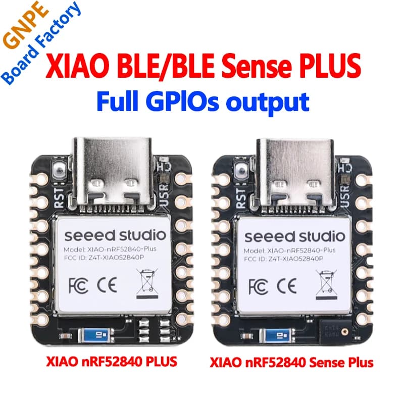 XIAO nRF52840 Plus 20GPIO BLE Sense Tiny SuperMini Microphone/sensor integrated for Arduino for SeeedStudio