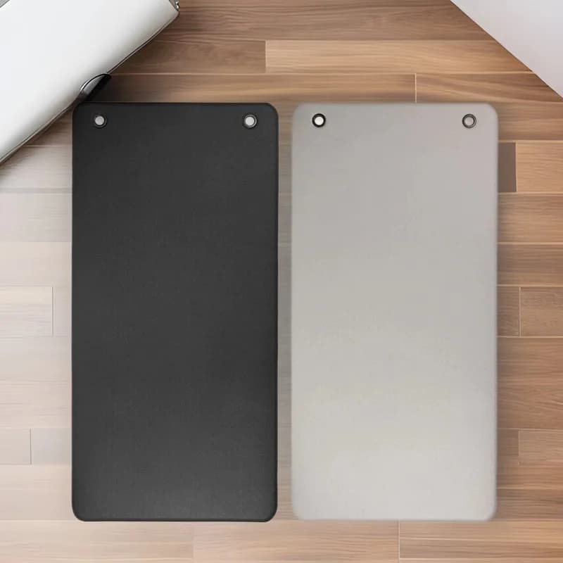 Tappetino Yoga in PVC Antiscivolo Extra Spesso per Principianti, Tappetino da Palestra, Tappetino per Ginnastica, Tappetino per Esercizi