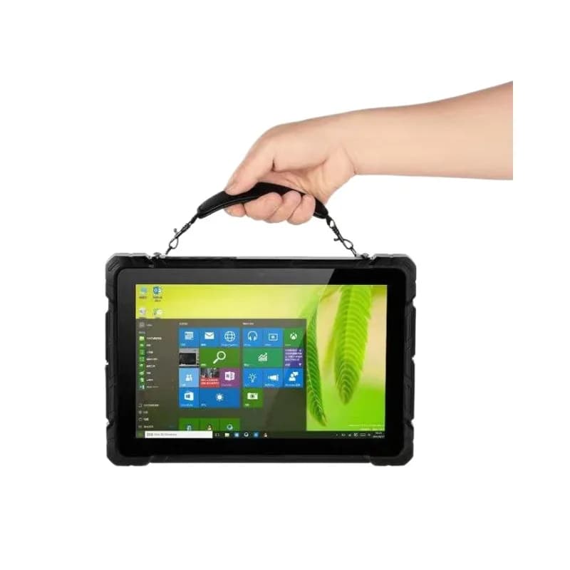 Tablet a tre prove rinforzato con Windows, scheda 4G da 10,1 pollici, GPS/Beidou NFC, impronta digitale