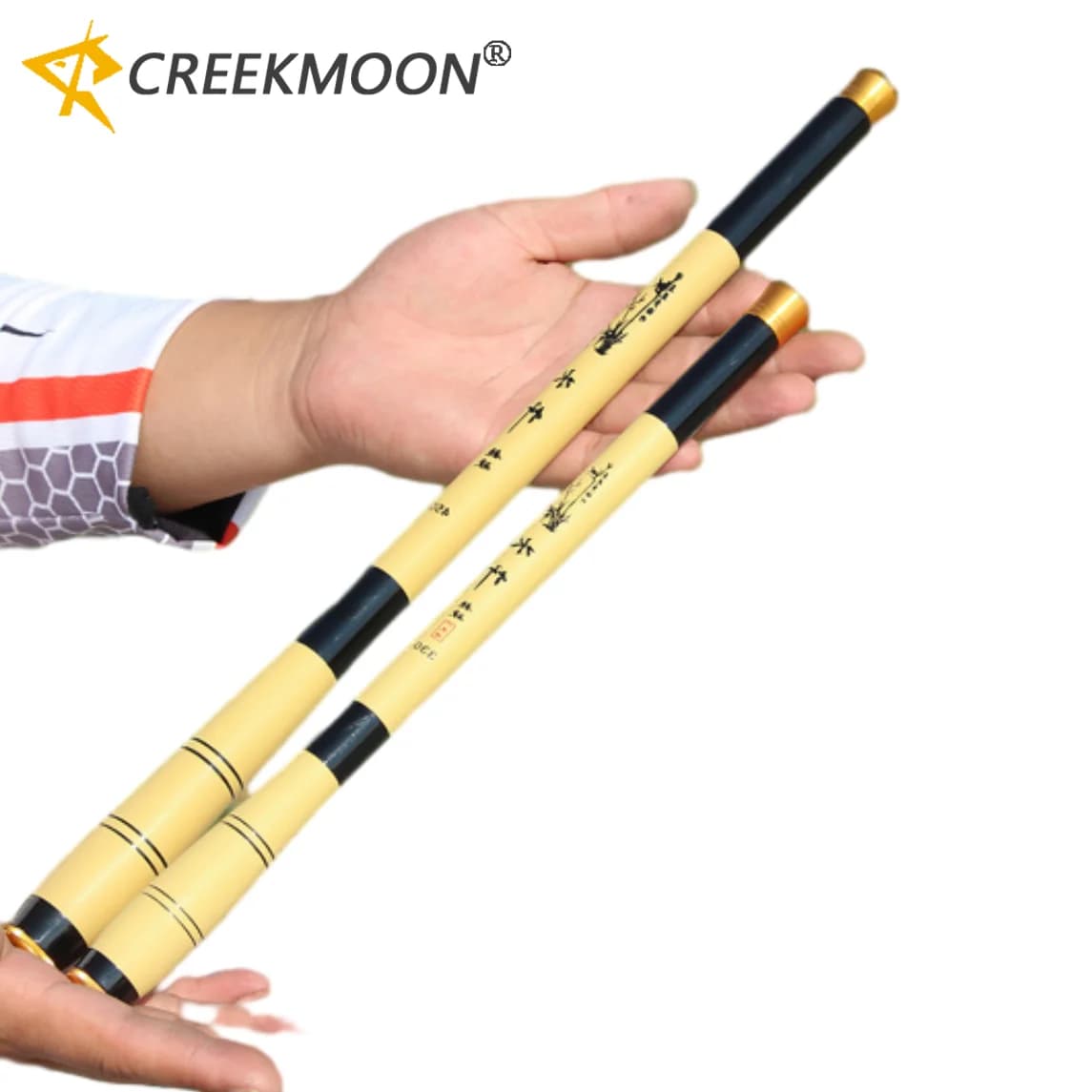Canna da pesca telescopica ultraleggera 1.5-6.3m d'acqua dolce Mini Stream Hand Pole mangiatoia rigida ultraleggera in fibra di carbonio per la pesca alla carpa