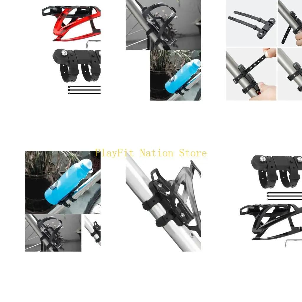 Cycling bottle holder with cage bracket for water bottles for bicycles read 242F