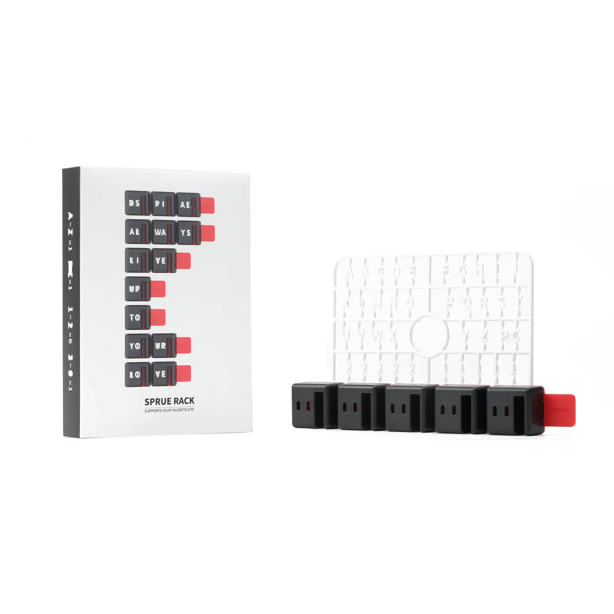 Supporto per pannello modello Dspiae PT-SR Versatile e stabile 28 lettere e 20 pezzi di numeri facile montaggio