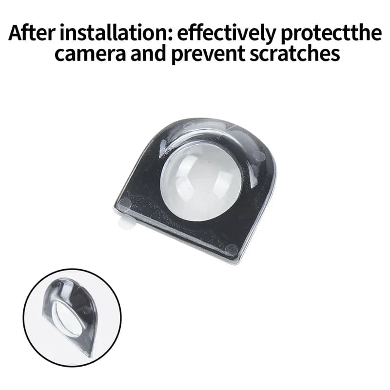 Front camera lens protection for Tesla Model Y, protective cover, scratch resistant, anti-slip, protective cover, car accessory