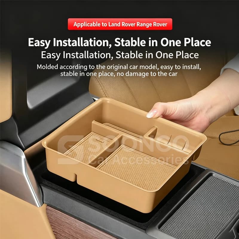 Organizer per Console Centrale a Doppio Strato per Land Rover Range Rover Vogue Sport 2023-2026