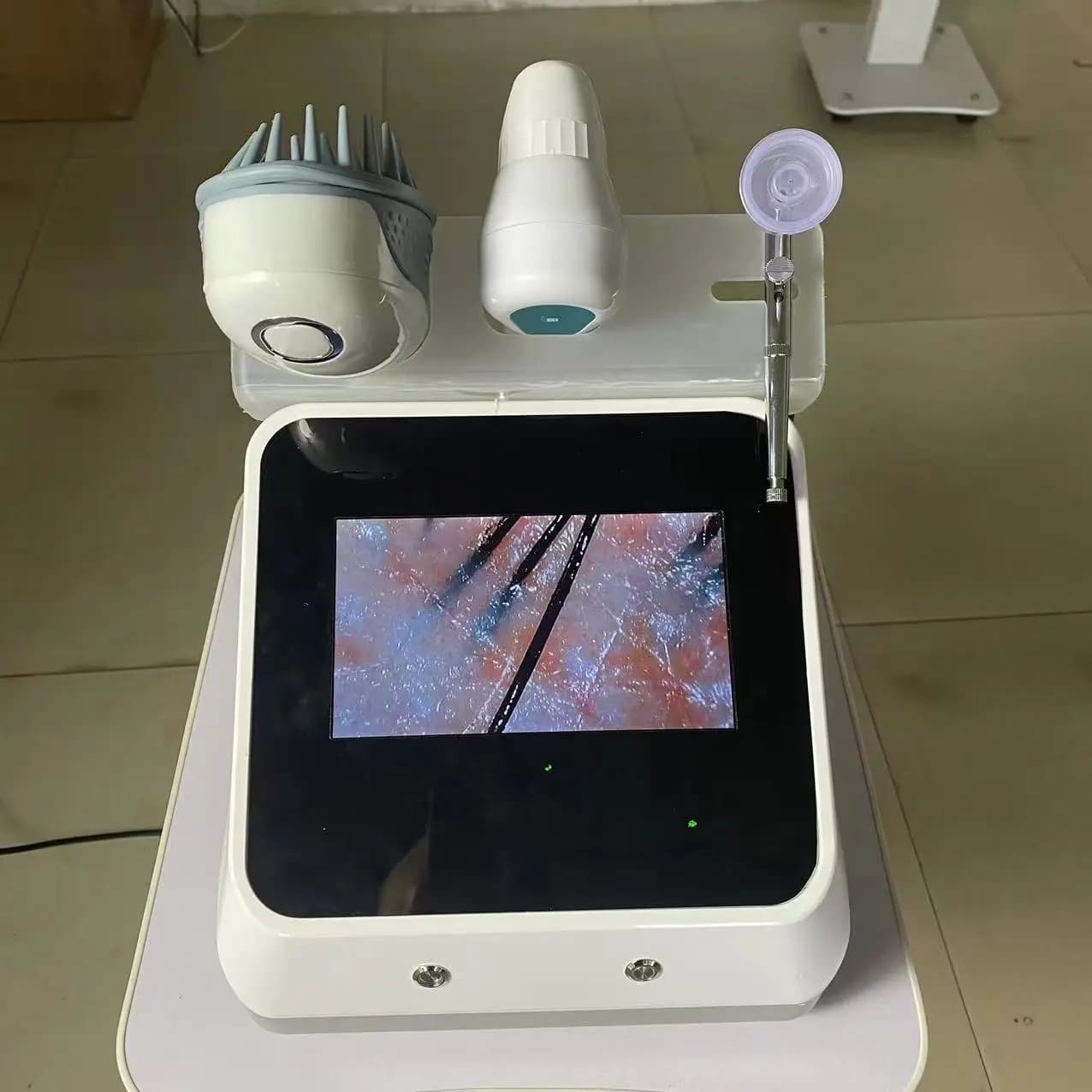 3 in 1 scalp care machine sprayer and gun for full hair health treatment Hair health analysis machine