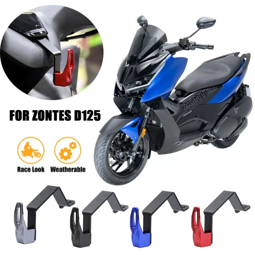Gancio moto universale bici manubrio paraurti gancio moto casco borsa guanto gancio per ZONTES D125 125D 125-D D 125