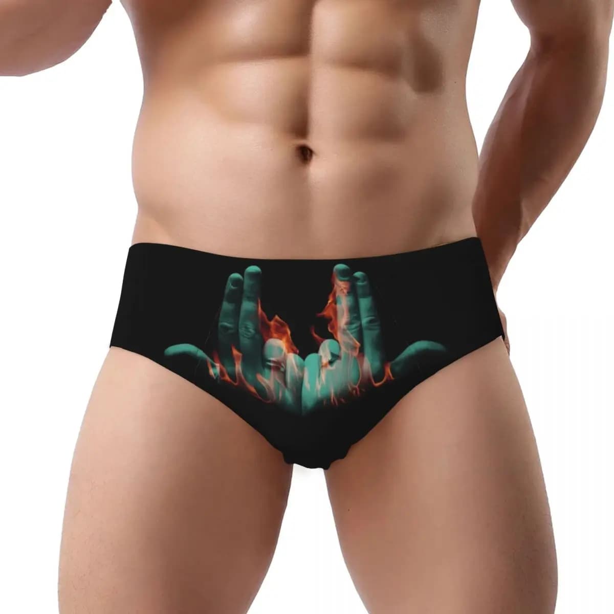 Custom Jul Rapper French Slip Intimo Men's Breathable Stretch Mutandines