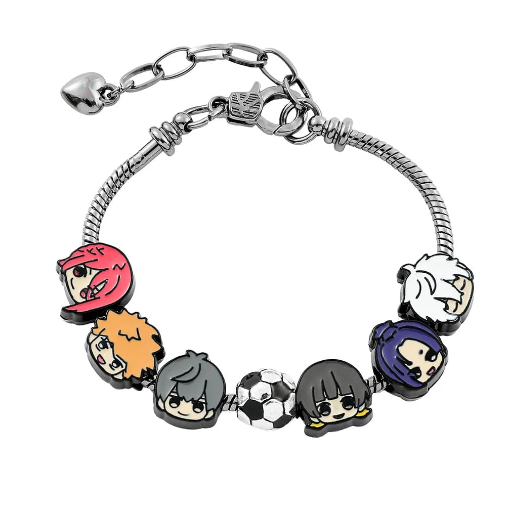 Anime Cosplay Bracelet Football Q Isagi Yoichi Rensuke Kunigami Chigiri Hyoma Character Charm Bracelets Bangle Jewelry