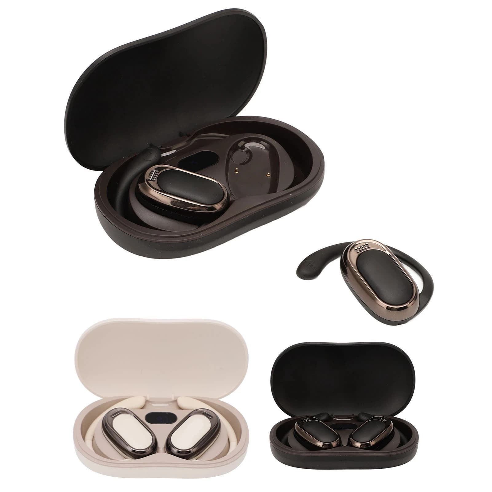 Auricolari per traduttore linguistico Bluetooth 5.4 Dispositivo per traduttore di riproduzione musicale wireless Chiamata telefonica per viaggi d'affari