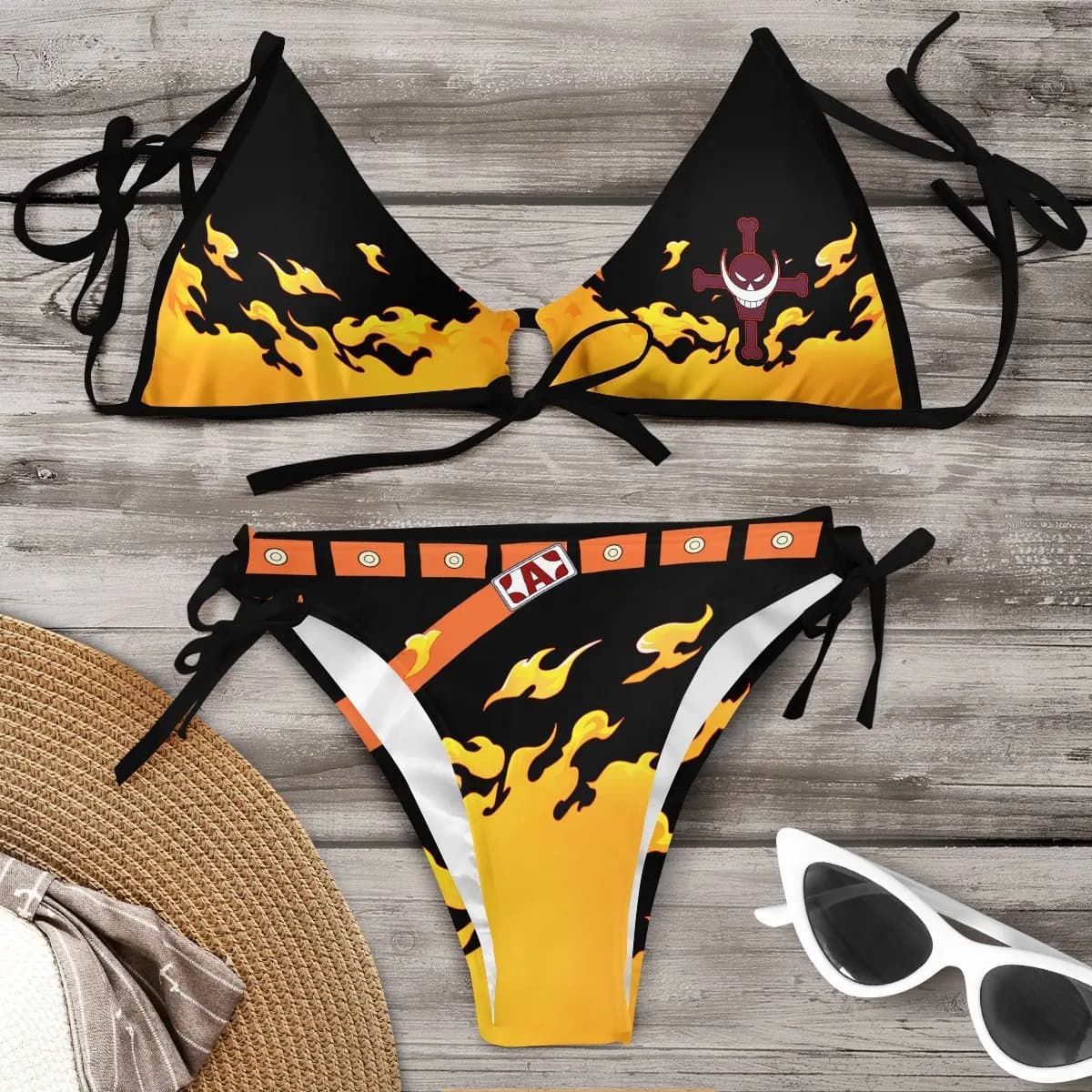 3D stampa digitale Anime Bikini Costume da bagno Cosplay donne Sexy Lingerie moda reggiseno intimo Set Costume spiaggia 2 pezzi vestiti