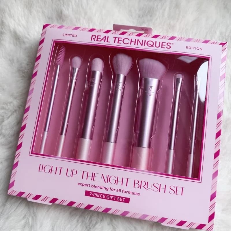 Real Techniques makeup brush set, soft and soft, for foundation, powder, eye shadow, makeup brushes, beauty tools
