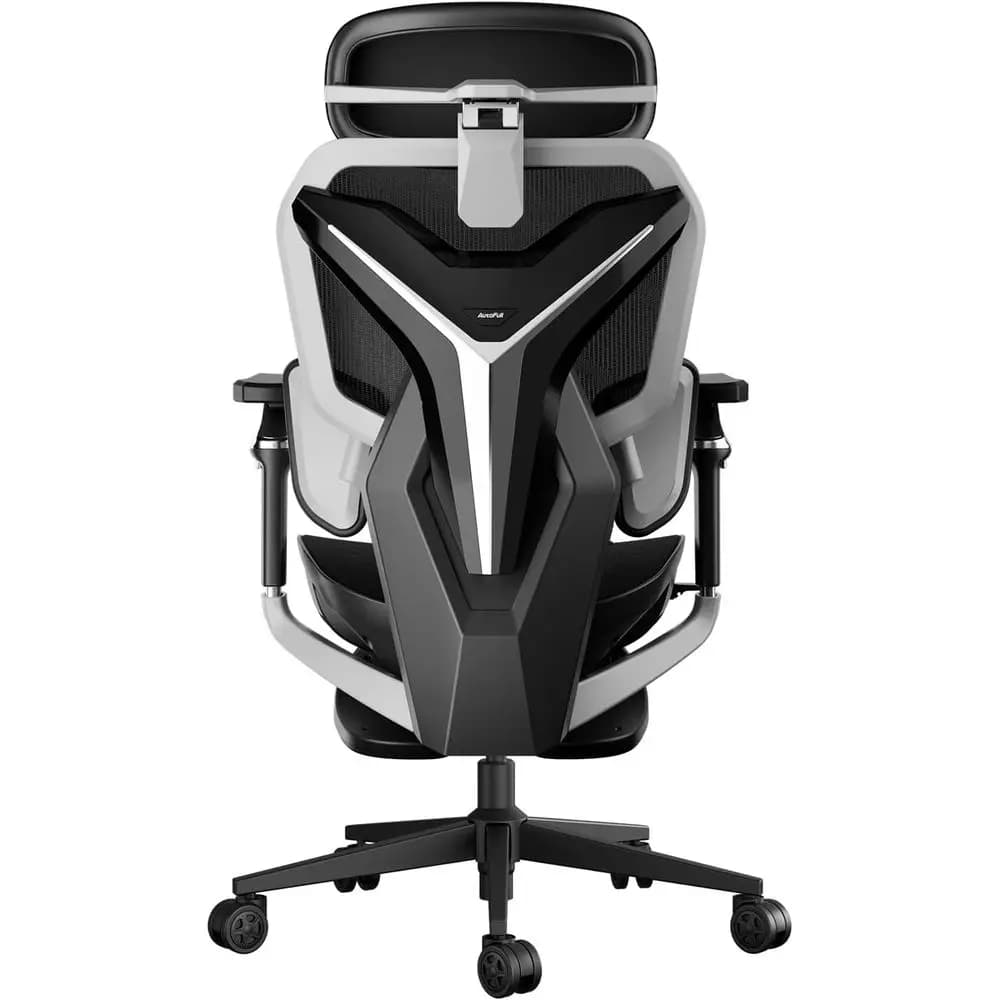 Ergonomic Gaming Chair - Adjustable Lumbar, Mesh Fabric, Customizable Backplate, 720° Swivel Armrests, 140° Recline, Certified C
