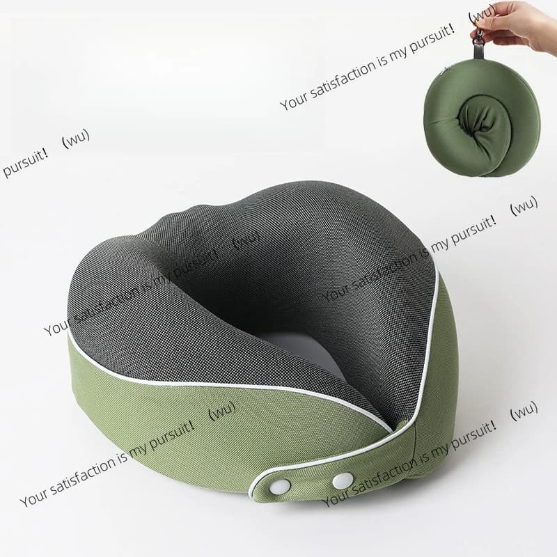 Travel Airplane U-shaped Pillow Memory Foam Neck Pillow Office Nap Artifact Can Break Neck