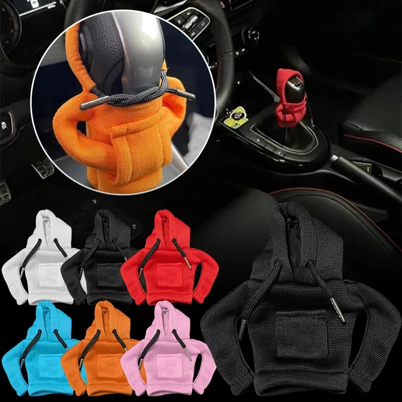 Copertura Invernale per Leva del Cambio Auto, Decorazione Universale per Manuale e Automatico, Accessorio Interno per Auto