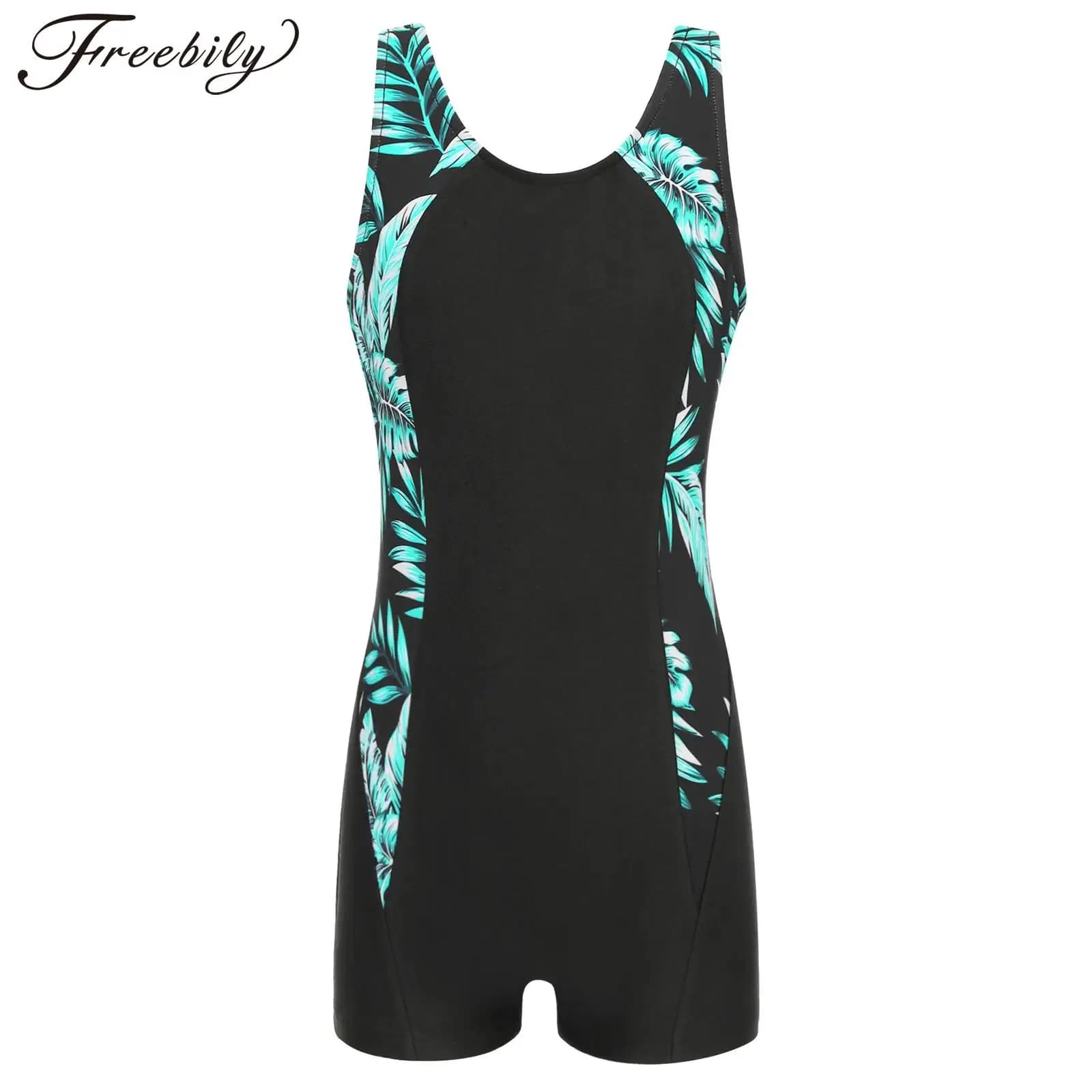 Bambini quick-dry protezione solare costumi da bagno surf Rash Guard senza maniche stampa tuta sportiva costume da bagno Bating Suit per piscina spiaggia