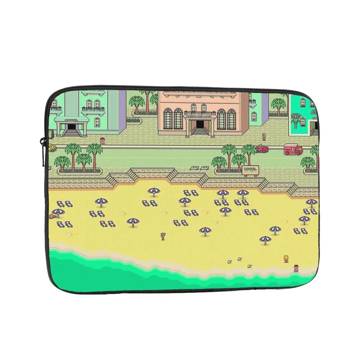 Custodia per notebook con cerniera Custodia per notebook Earthbound Summers Mappa Borsa per tablet 12 "13" 15 "17" Custodia antiurto