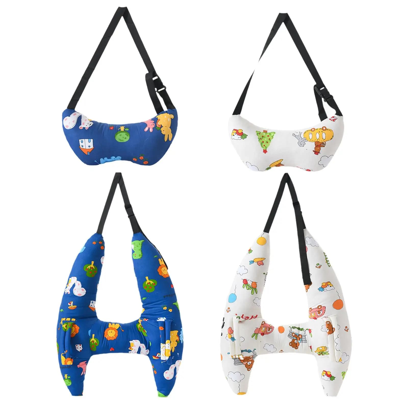 Cuscino da viaggio Installazione semplice Cuscino per auto per bambini traspirante per adulti