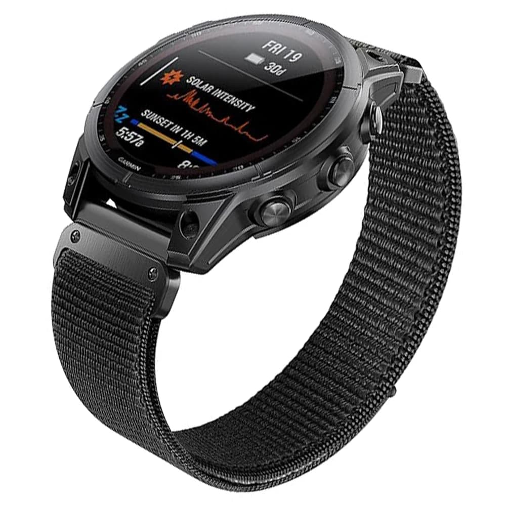 QuickFit 22mm 26mm cinturino in nylon intrecciato per Garmin Fenix E 8 Pro 51mm 47mm 7 7X 6 6X 5 5X Plus/Enduro 3/Epix Pro Gen 2 braccialetto