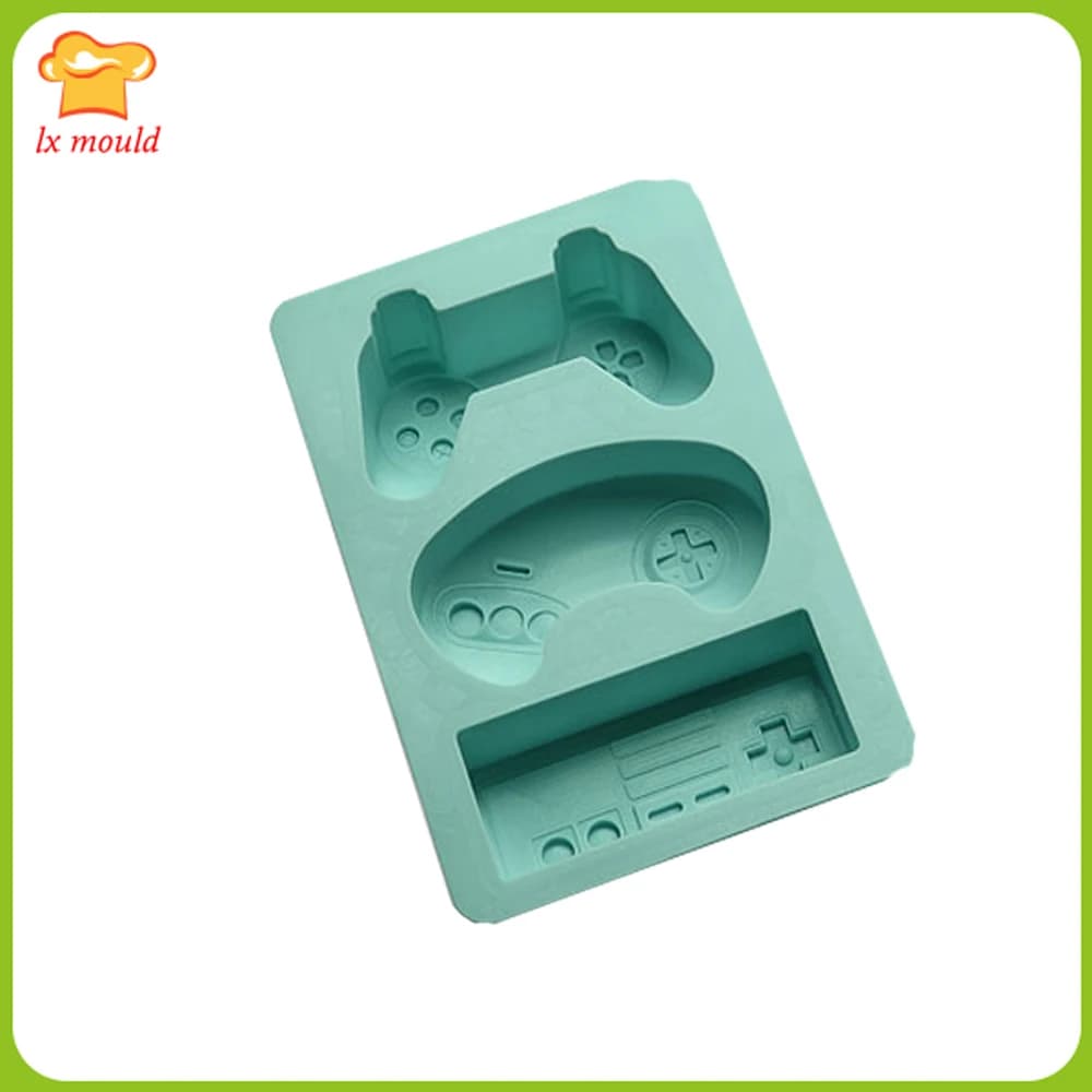 CONTROLLER DA GIOCO STAMPO IN SILICONE PER Sugarcraft SOAP Stampi in argilla polimerica Strumento per decorare torte