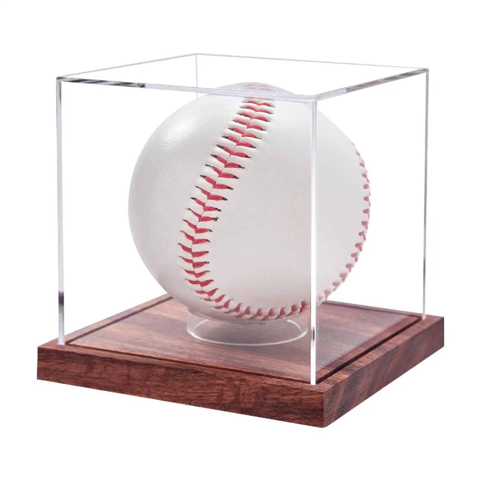 Acrylic Ball Display Box Dustproof Baseball Storage Case Waterproof Collectibles Protection Showcase For Golf Souvenir Ball