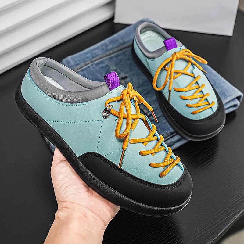 Scarpe Casual da Uomo per Escursionismo e Outdoor, Estive con Suola Morbida Antiscivolo, Scarpe da Passeggio Urbane alla Moda, Comode Ciabatte Sportive Slip-on per Giovani