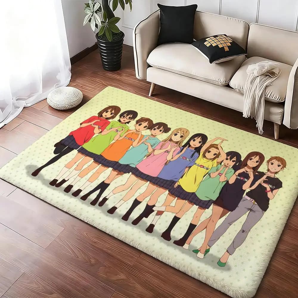 Pop Hot Band L-Limp Bizkit mat, comfortable soft and thick flannel mat, non-slip, for living room, bedroom, kitchen, decorative carpets