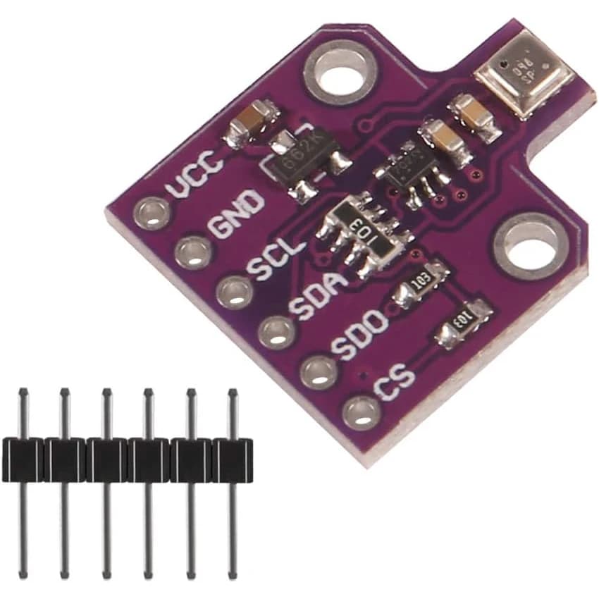 BME680 Breakout sensor pressure sensor digital temperature compatible for Arduino Raspberry Pi ESP8266 3 ~ 5VDC BME680