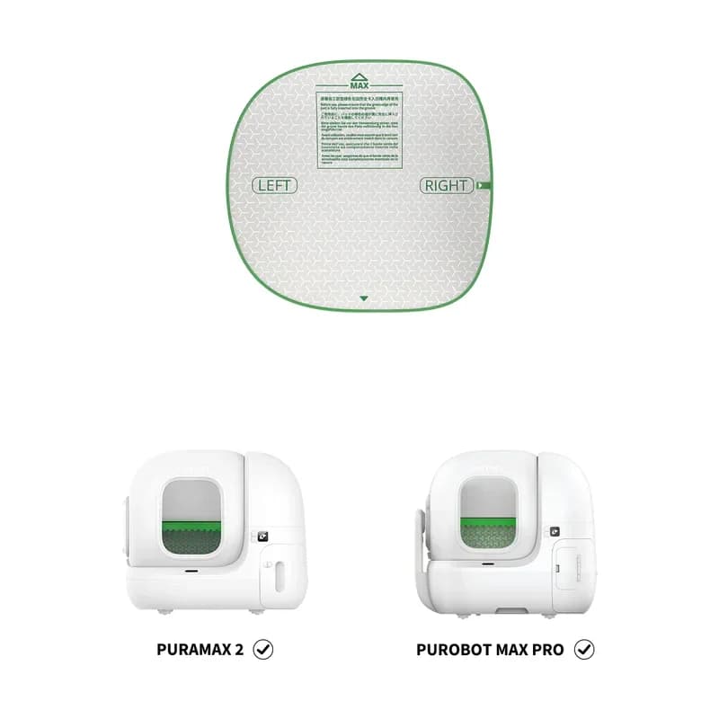 PETKIT PURA MAX 2 Tappetino per lettiera per gatti Tappetino per tre preventivi ad alte prestazioni Accessorio per scatola di sabbia Cuscino per WC per gatti