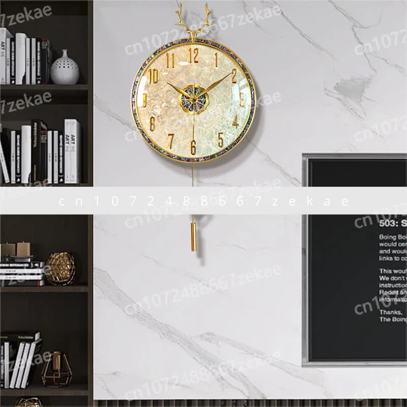 Large Luxury Wall Clocks Modern Cute Restaurant Nordic Fashion Wall Clock Creative Round Relogio De Parede Home Decoration