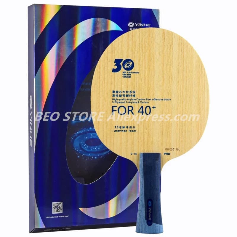 Racchetta YINHE V14 PRO V-14 professionale professionale ALC originale YINHE Ping Pong lama Ping Pong Bat Paddle