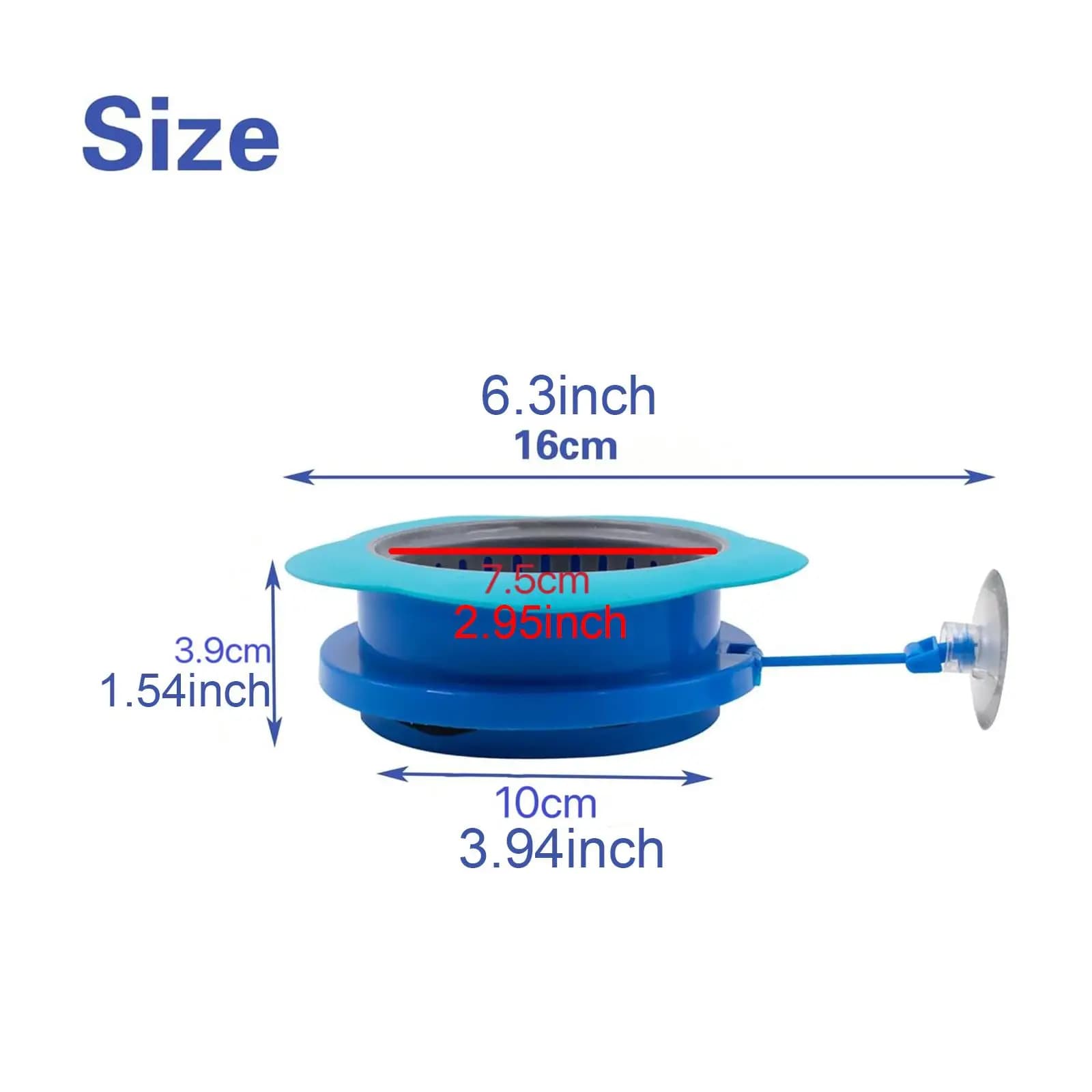 Pour Spout Regulator Water Flow Controller Suction Cup Diffuser Aquarium Equipment Accessory for Fish Tank Ecosystem