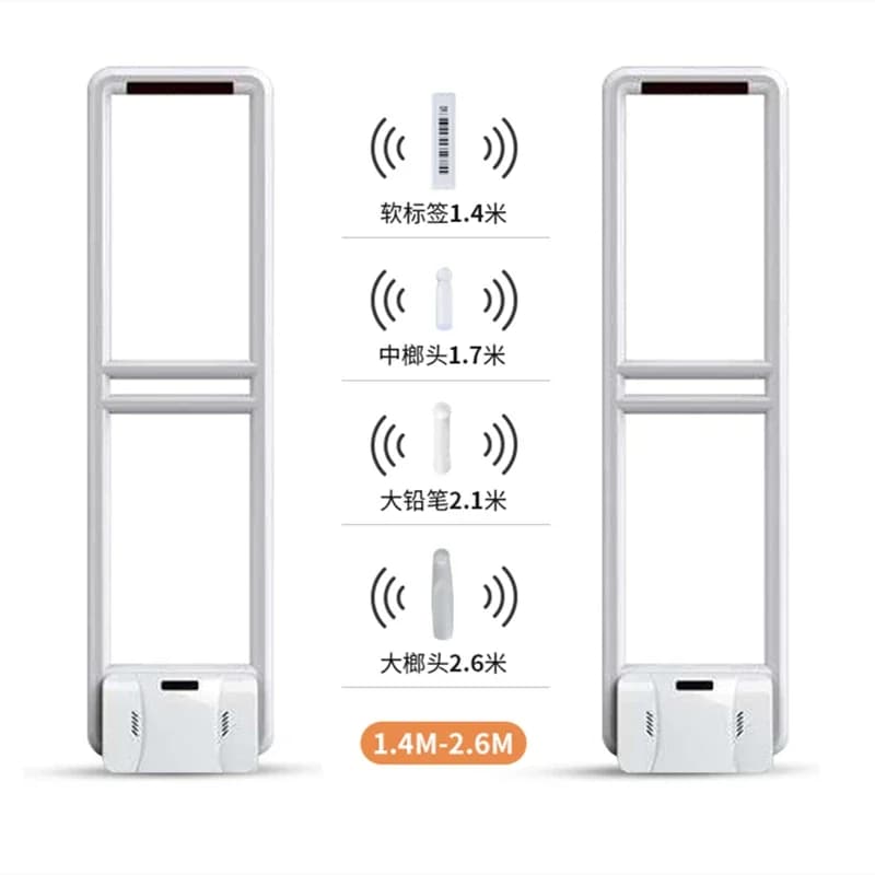 Supermercato acustico e magnetico antifurto porta negozio di abbigliamento allarme a induzione ispezione di sicurezza materna e infantile