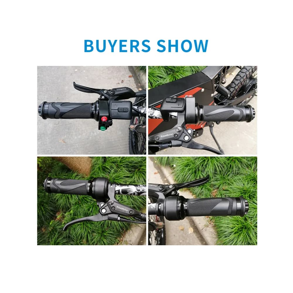 Electric Bicycle Twist Throttle Handle Grip Speed Control For Ebike Scooter Moped 24V 36V 48V 52V 60V 72V Conversion Kit Parts