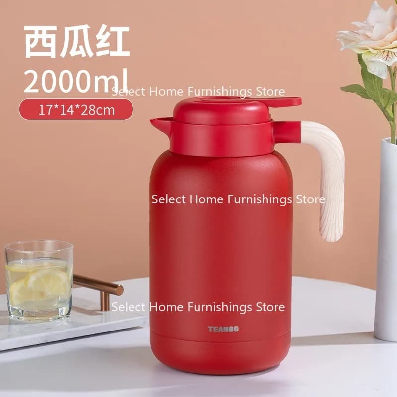 Suitable for 316, high capacity thermal insulation kettle for home office, fashion gift stew teapot