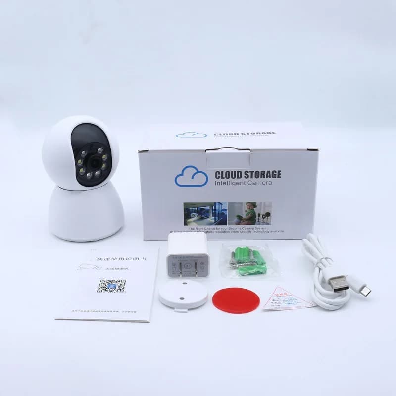 2MP 1080p Eseecloud APP Wireless PTZ WIFI IP Dome Camera Full Color AI Humanoid Detection Home Security CCTV Baby Monitor