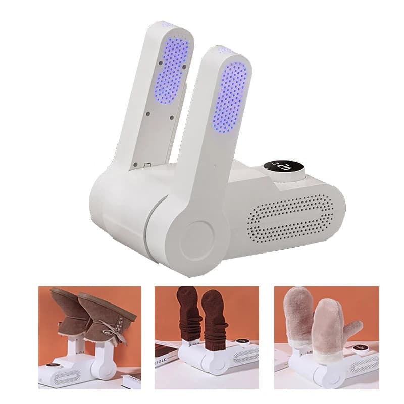 220V Scarpe Multifunzionali Asciugatrice Guanti Stivali Essiccatore Protezione Del Piede Riscaldatore Deodorante Deumidificatore Dispositivo