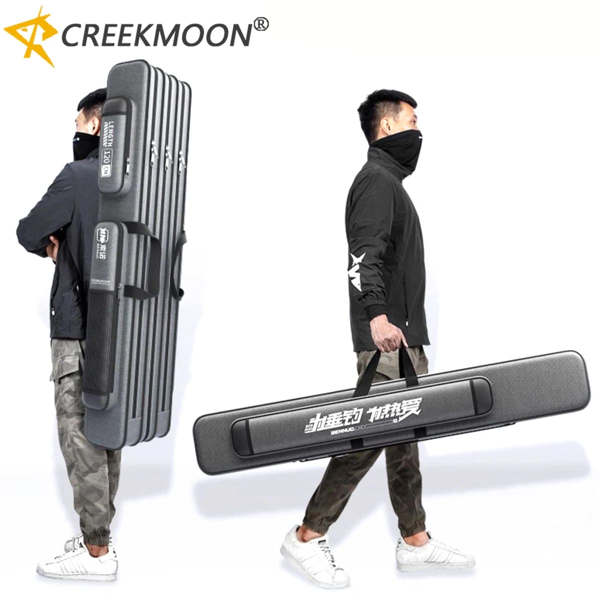 80-130cm Foldable Fishing Bag in Oxford for Dog, Mulinelli, Esche and Travel Equipment